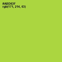#ABD63F - Key Lime Pie Color Image
