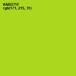 #ABD71F - Bahia Color Image