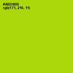 #ABD80B - Bahia Color Image