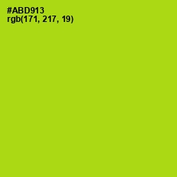 #ABD913 - Bahia Color Image