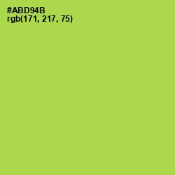 #ABD94B - Conifer Color Image