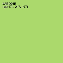 #ABD96B - Wild Willow Color Image