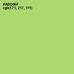 #ABD96F - Wild Willow Color Image