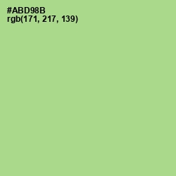 #ABD98B - Feijoa Color Image