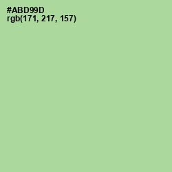 #ABD99D - Moss Green Color Image