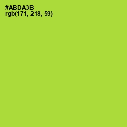 #ABDA3B - Key Lime Pie Color Image