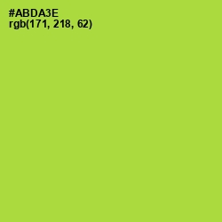 #ABDA3E - Key Lime Pie Color Image