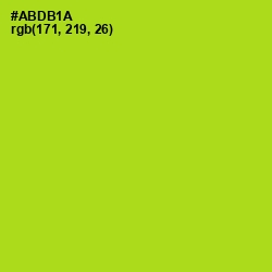 #ABDB1A - Bahia Color Image