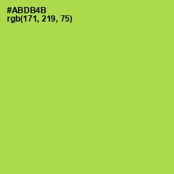 #ABDB4B - Conifer Color Image