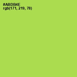 #ABDB4E - Conifer Color Image