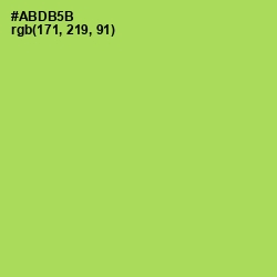 #ABDB5B - Conifer Color Image