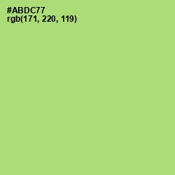 #ABDC77 - Wild Willow Color Image