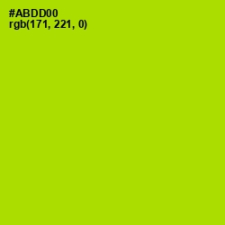 #ABDD00 - Bahia Color Image