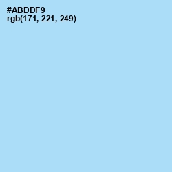#ABDDF9 - Regent St Blue Color Image