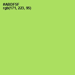 #ABDF5F - Conifer Color Image