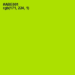 #ABE001 - Inch Worm Color Image