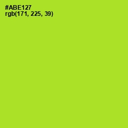 #ABE127 - Green Yellow Color Image