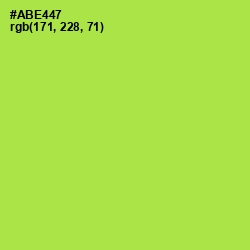 #ABE447 - Conifer Color Image