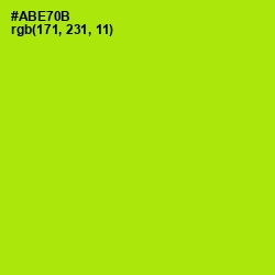 #ABE70B - Inch Worm Color Image