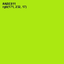 #ABE811 - Inch Worm Color Image