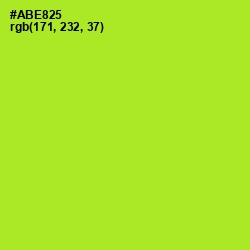 #ABE825 - Green Yellow Color Image