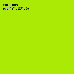 #ABEA05 - Inch Worm Color Image
