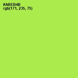 #ABEB4B - Conifer Color Image