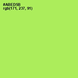 #ABED5B - Conifer Color Image