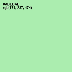 #ABEDAE - Celadon Color Image