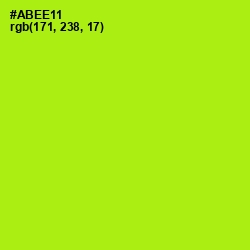 #ABEE11 - Inch Worm Color Image