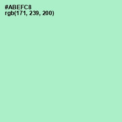 #ABEFC8 - Padua Color Image