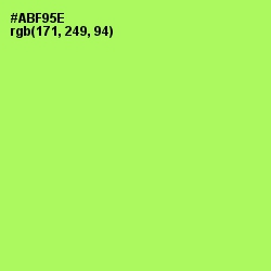 #ABF95E - Conifer Color Image