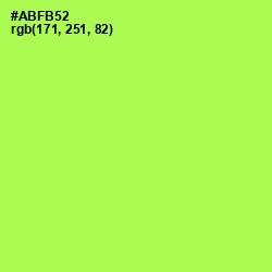 #ABFB52 - Conifer Color Image