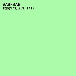 #ABFBAB - Madang Color Image