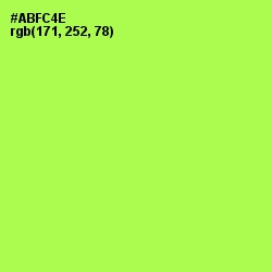 #ABFC4E - Conifer Color Image