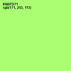 #ABFD71 - Conifer Color Image