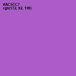 #AC5CC7 - Amethyst Color Image