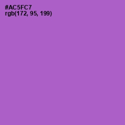 #AC5FC7 - Amethyst Color Image