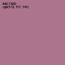 #AC758D - Turkish Rose Color Image