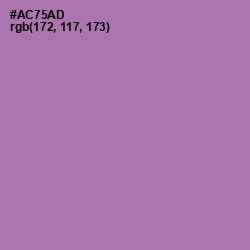 #AC75AD - Wisteria Color Image