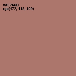 #AC766D - Coral Tree Color Image