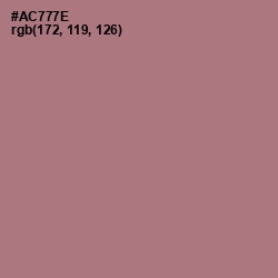 #AC777E - Coral Tree Color Image