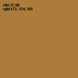 #AC7C3B - Copper Color Image