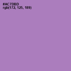 #AC7DBD - Lavender Purple Color Image
