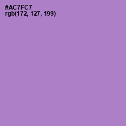 #AC7FC7 - Lavender Color Image