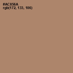 #AC856A - Sandal Color Image
