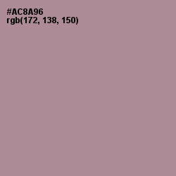 #AC8A96 - Bouquet Color Image