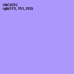 #AC97FC - Dull Lavender Color Image