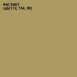 #AC9A63 - Teak Color Image