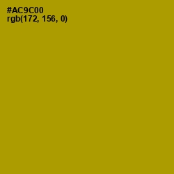 #AC9C00 - Lucky Color Image